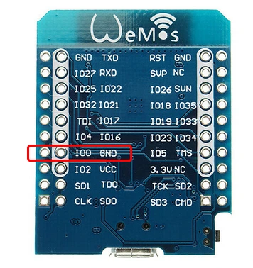 Wemos D1 Mini GND Figure